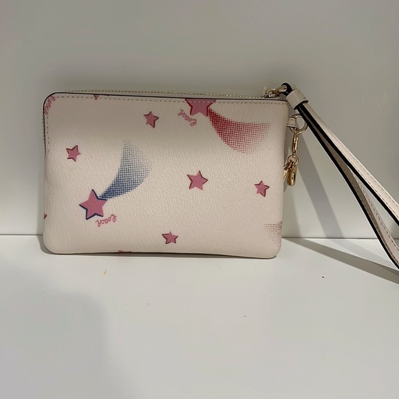 Coach C7351 Disco Star Print Long Zip - Picture 2 of 2